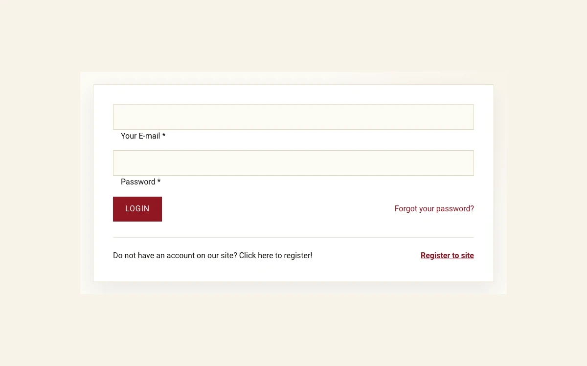 Sign in or create an account