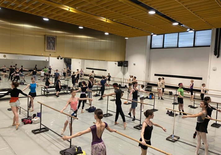 Annual Ballet audition results for male dancers