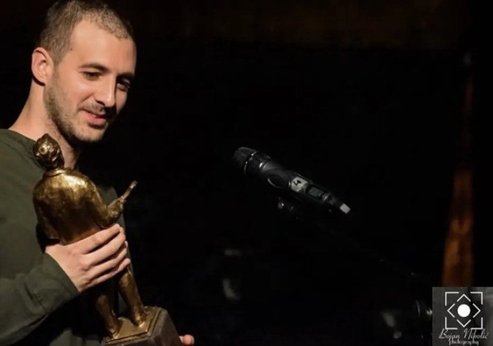 Александру Вучковићу Награда за најбоље глумачко остварење на 30. Глумачким свечаностима „Миливоје Живановић“