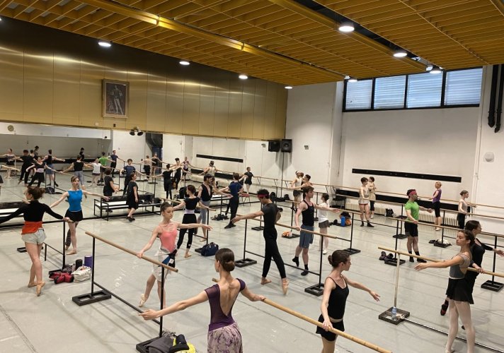 Annual Audition for male dancers in the Ballet of the National Theatre in Belgrade